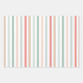 Christmas Stripes Inpakpapier Vel (Voorkant)