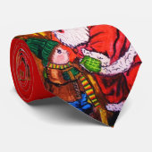 CHRISTMAS, stropdas "JE BETER NIET ZET" (Opgerold)