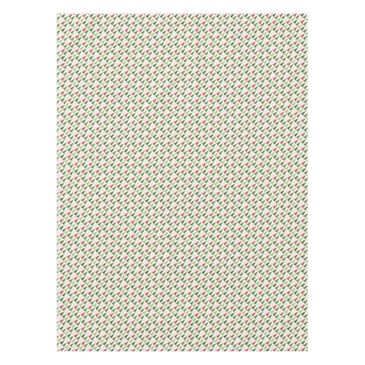 Christmas, stylized forest ,bright Christmas trees Tafelkleed (Voorkant)