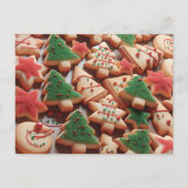 Christmas Sugar Cookies Recipe Card Briefkaart (Achterkant)