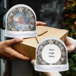 Christmas Sunset Klantwaardering Cadeau Sneeuwbol