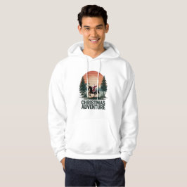 Christmas Sunset Ride Hoodie