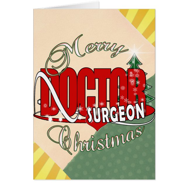 CHRISTMAS SURGEON DOCTOR (Voorkant)