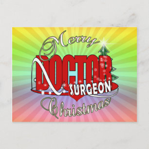 CHRISTMAS SURGEON DOCTOR FEESTDAGENKAART