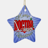 CHRISTMAS SURGEON DOCTOR KERAMISCH ORNAMENT (Rechts)