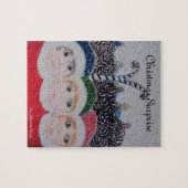 Christmas Surprise cute kids Puzzle Legpuzzel (Horizontaal)