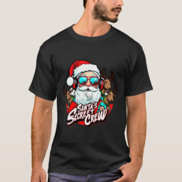 Christmas Swag Santa's Secret Team Boys T-shirt
