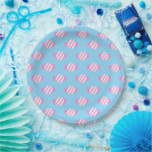 Christmas Sweets Blue Papieren Bordje (Feest)