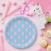 Christmas Sweets Blue Papieren Bordje (Feest)