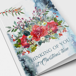 Christmas Sympathy Card - Thinking of You Feestdagen Kaart
