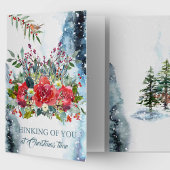 Christmas Sympathy Card - Thinking of You Feestdagen Kaart