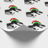 Christmas T-Rex Cadeaupapier (Hoek)