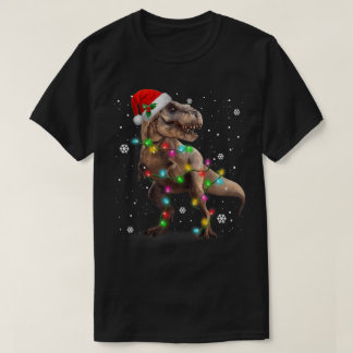 Christmas T-Rex Dinosaur Funny Holiday Shirt