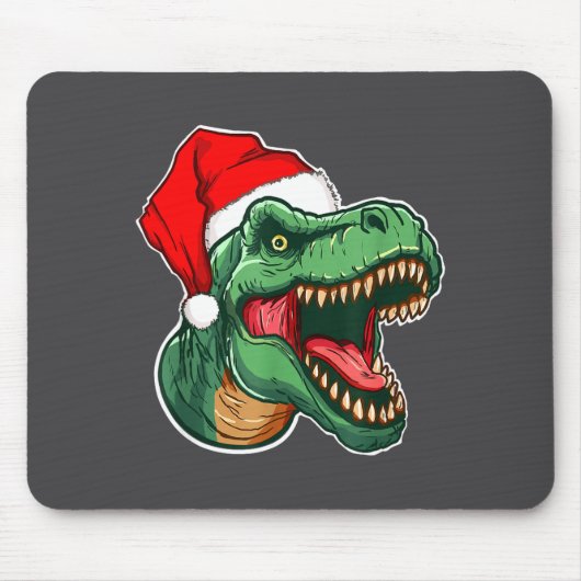 Christmas T-rex Muismat (Voorkant)