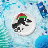 Christmas T-Rex Papieren Bordje (Feest)
