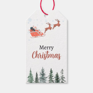  Christmas Tag (Editable) -  Cadeaulabel