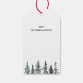 Christmas Tag (Editable) -  Cadeaulabel (Achterkant)