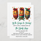 Christmas Tamale-uitnodiging Kaart (Voorkant / Achterkant)