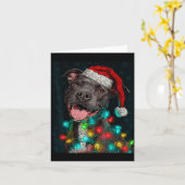 Christmas Tbull On  Kaart (Gele Bloem)