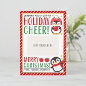 Christmas Teacher Appreciation Gift Card Holder Kaart (Staand voorkant)