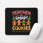 Christmas Teacher Of Smart Cookies Funny Cute Ging Muismat (Met muis)