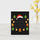 Christmas Tech Suprt Here To Delete Cookies Xmas M Kaart (Gele Bloem)