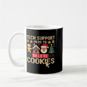 Christmas Tech Suprt Here To Delete Cookies Xmas M Koffiemok (Links)