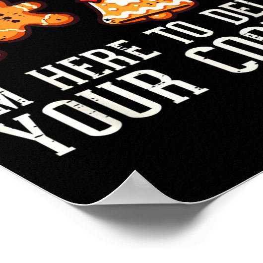 Christmas Tech Suprt Here To Delete Cookies Xmas M Poster (Hoek)