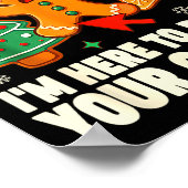 Christmas Tech Suprt Here To Delete Cookies Xmas M Poster (Hoek)