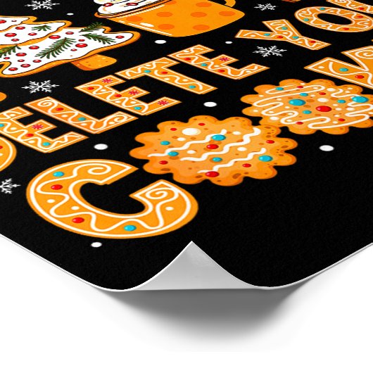 Christmas Tech Suprt Here To Delete Cookies Xmas M Poster (Hoek)