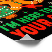 Christmas Tech Suprt Here To Delete Cookies Xmas M Poster (Hoek)