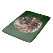 Christmas Teckel Dogs Elf Badmat (Gekanteld)