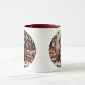 Christmas Teckel Dogs Elf Mok (Midden)