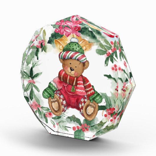 Christmas Teddy Bear Fotoblok (Rechts)