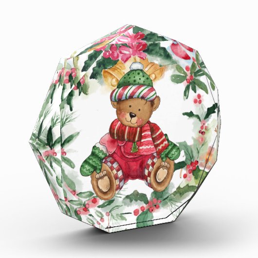 Christmas Teddy Bear Fotoblok (Links)