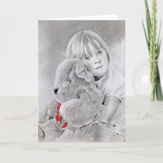 Christmas Teddy Bear Gift Kaart (Voorkant)