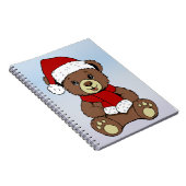 Christmas Teddy Bear Notitieboek 6,5 x 8,75 inch (Rechterzijde)