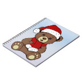 Christmas Teddy Bear Notitieboek 6,5 x 8,75 inch (Linkerzijde)