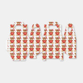 Christmas Teddy Bears Cadeaubox Bedankdoosjes (Uitgevouwen)