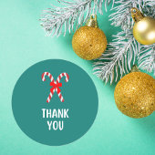 Christmas Thank you sticker
