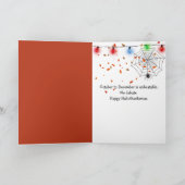 Christmas Thanksgiving and Halloween Holidays  Kaart (Binnen)