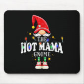 Christmas The Hot Mama Gnome X-mas Matching Pjs  Muismat (Voorkant)
