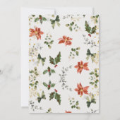 Christmas The Most ONEderful Winter 1st Birthday  Kaart (Achterkant)