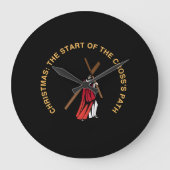 Christmas: The Start of the Cross's Path Grote Klok (Voorkant)