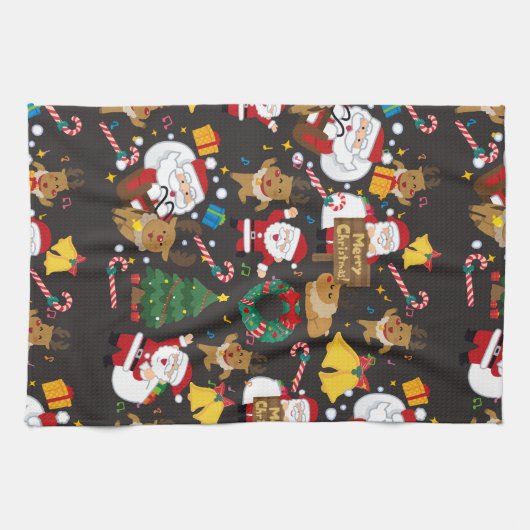 christmas theedoek (Horizontaal)