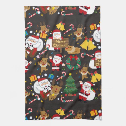 christmas theedoek (Verticaal)