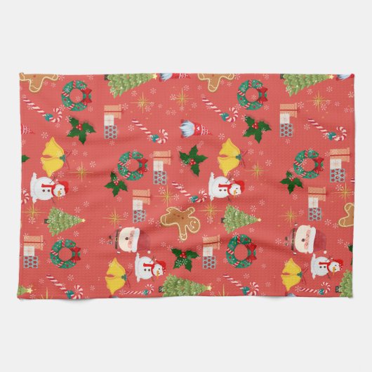 christmas theedoek (Horizontaal)