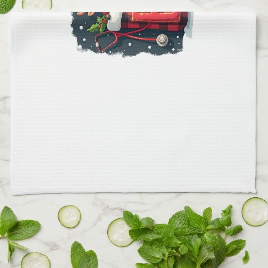 Christmas  theedoek (Gevouwen)