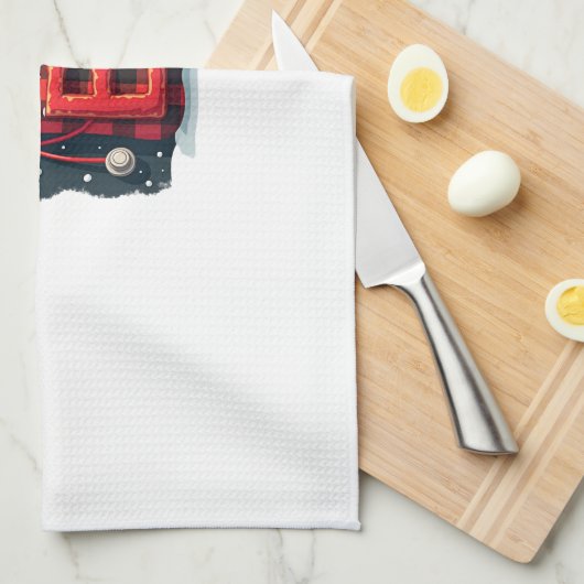 Christmas  theedoek (Quarter Fold)