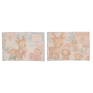 Christmas Theme pillowcases - Children's Rooms  Kussensloop